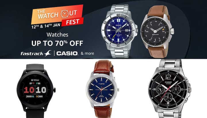 Amazon Sale: Check Out Great Discounts On Branded Smartwatch Along With Analog Watches RTS Amazon Sale: Check Out Great Discounts On Branded Smartwatch Along With Analog Watches
