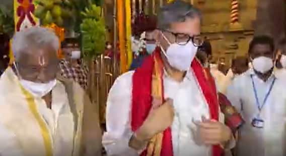 CJI Justice NV Ramana-Vaikuntha Ekadasi: తిరుమల శ్రీవారిని దర్శించుకున్న జస్టిస్ ఎన్వీ రమణ