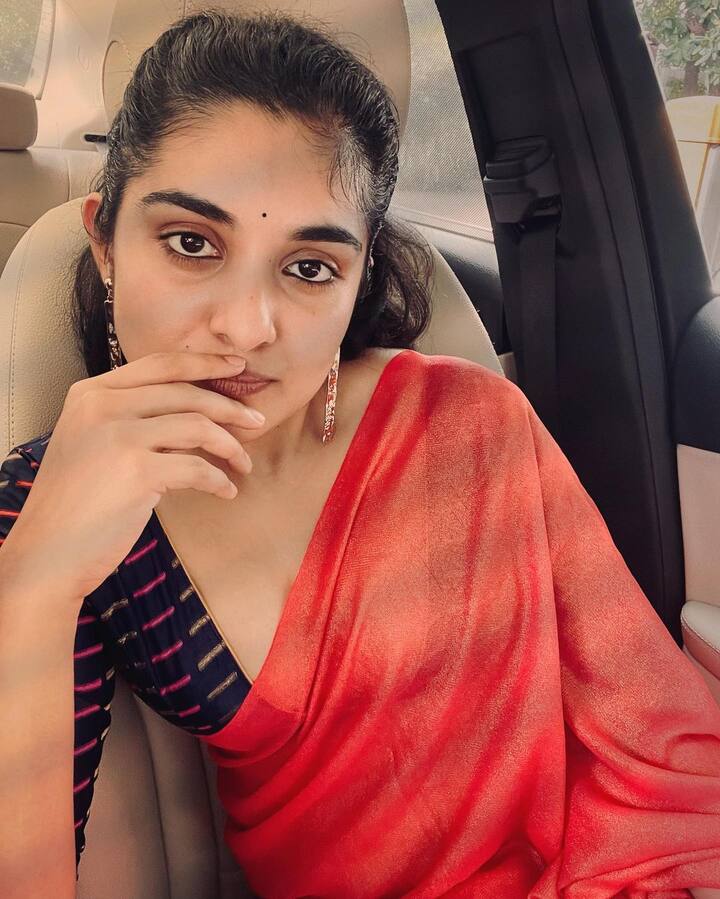 నివేదా థామస్.. చీరలో ఎంత ముద్దుగా ఉందో చూడండి - Image Credit: Nivetha Thomas/Instagram