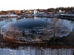 Giant Rotating Ice Disk In US River Is Back After 2 Years, Photos Surface