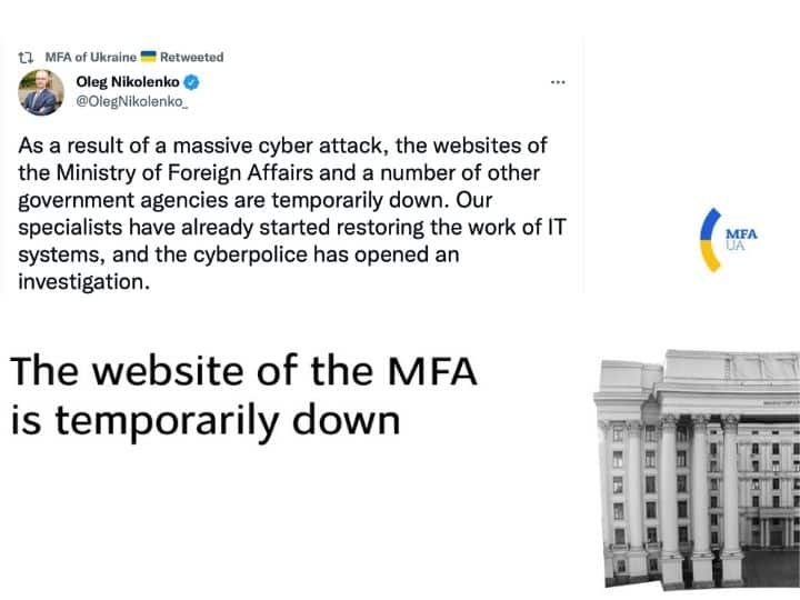 ‘Be Afraid’: Amid Tensions With Russia, Ukraine Hit By ‘Massive’ Cyber Attack. Govt Websites Targeted ‘Be Afraid’: Amid Tensions With Russia, Ukraine Hit By ‘Massive’ Cyber Attack. Govt Websites Targeted