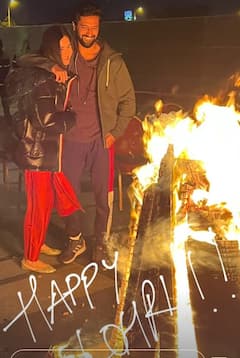 Vicky Kaushal-Katrina Kaif’s First Lohri After Wedding- Inside Pics