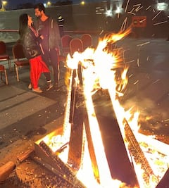 Katrina Kaif & Vicky Kaushal: పెళ్లి తర్వాత కత్రీన తొలి పండుగ... సంతోషంగా!