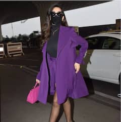 ਪਰਪਲ ਡ੍ਰੈੱਸ 'ਚ ਏਅਰਪੋਰਟ 'ਤੇ ਸਪੌਟ ਹੋਈ Nora Fatehi, ਦਿਖਿਆ ਗਲੈਮਰਸ ਰੂਪ