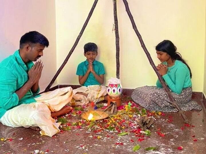 Actor Soori posts pongal wishes in instagram, netizens troll for having cotton pongal Actor Soori Pongal wish: ”பொங்க பானையில பஞ்சு” - சூரியின் வாழ்த்து பதிவில் சுட்டிக்காட்டிய நெட்டிசன்கள்