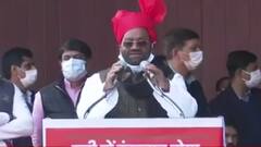 SP में शामिल हुए Swami Prasad Maurya, रैली में उड़ी कोरोना नियमों की धज्जियां