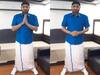 Harbhajan Pongal Wish: வோவ்.... தமிழர் உடையில் தமிழில் பொங்கல் வாழ்த்து கூறிய ஹர்பஜன் சிங் !