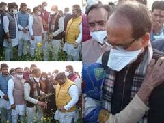 सीएम शिवराज ने ओलावृष्टि से प्रभावित क्षेत्रों का किया दौरा, किसानों के लिए मुआवजे की घोषणा की