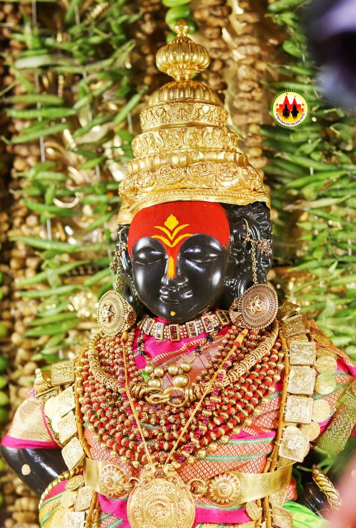 पुणे येथील भक्तांनी विठ्ठल मंदिराला 60 प्रकारच्या फळं भाज्या , सुगंधी फुले , तिळगुळ आणि पतंगांचा वापर करून अतिशय मनोहर अशी सजावट केली आहे.