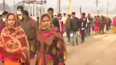 Prayagraj Magh Mela: बिना मास्क मेले में आ रहे लोग, नियमों का नहीं हो रहा पालन