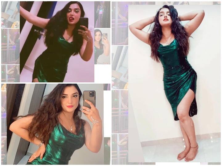 भोजपुरी एक्ट्रेस आम्रपाली दुबे (Amrapali Dubey) अपनी खूबसूरती और दिलकश़ अंदाज़ को लेकर हमेशा लाइमलाइट में बनी रहती हैं. आम्रपाली ने इंडस्ट्री में अपनी मेहनत के बदौलत ये शौहरत हासिल की है. आज एक्ट्रेस के चाहने वालों की एक अच्छी -खासी फेहरिस्त है. वहीं आम्रपाली भी फैन्स के बीच खुद को लेकर क्रेज बरकरार रखने का कोई भी मौका नहीं छोड़ती हैं.