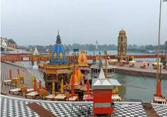 Makar Sankranti 2022: हरिद्वार में मकर संक्रांति के स्नान पर रोक का दिखा असर, खाली नजर आए गंगा घाट