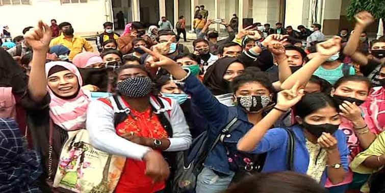Calcutta University without getting admission card protests erupted Calcutta University: অ্যাডমিট কার্ড না পেয়ে অধ্যাপক, কর্মীদের তালাবন্দি, বিক্ষোভে উত্তাল কলকাতা বিশ্ববিদ্যালয়