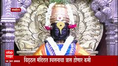 Pandharpur Vitthal Mandir: विठ्ठल मंदिर समितीचा मोठा निर्णय, मंदिरात ऑक्सिजन कॉन्सट्रेटर ABP Majha