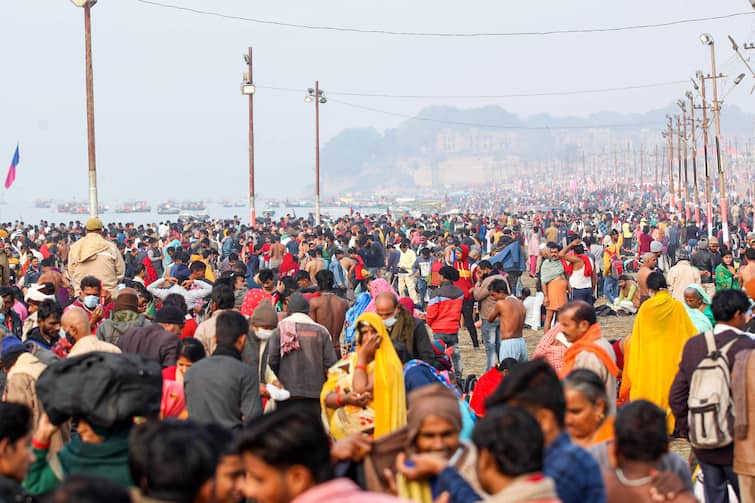 Magh Mela 2022: Protokol Corona Dilanggar Di Prayagraj Magh Fair, 72 Positif