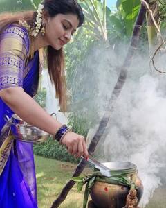 குடும்பத்துடன் பொங்கலை கொண்டாடிய பிரசன்னா - சினேகா தம்பதியினர்.. அட்டகாச புகைப்படங்கள்!