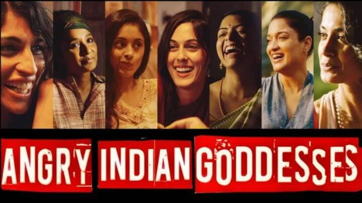 एंग्री इंडियन गॉडेस' को सेंसर में बैन तो नहीं किया गया लेकिन इस फिल्म में सेंसर बोर्ड ने इतनी कैंची चलाई की फ़िल्ममेकर्स ने ख़ुद ही इसे रिलीज़ न करने का मन बना लिया. हालांकि अब इस फिल्म को Netfilx पर देखा जा सकता है.
