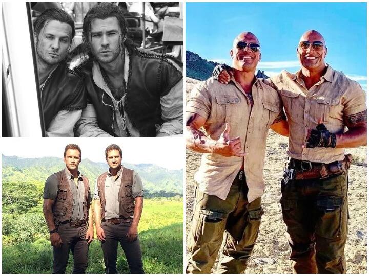 जब भी हॉलीवुड (Hollywood) फिल्मों का जिक्र होता है तो हम उनके एक्शन सीन्स को भला कैसे भूल सकते हैं. हॉलीवुड फिल्मों में अक्सर हम अपने पसंदीदा स्टार्स को जबरदस्त एक्शन करते हुए देखते हैं. फिर चाहे वो द रॉक (The Rock) हों या फिर क्रिस हैमस्वर्थ (Chris Hemsworth). हॉलीवुड सुपरस्टार्स के एक्शन सीन तो देखकर कई लोग दातों तले अंगुलियां दबा लेते हैं, लेकिन क्या आप जानते हैं पर्दे पर भले ही आप इन हीरो को एक्शन करते देखते हैं. लेकिन असल में इन एक्शन सीन्स को उनकी तरह दिखने वाले स्टंट मैन (Stuntman) करते हैं. आज हम हॉलीवुड स्टार्स की तरह दिखने वाले उनके स्टंटमैन के बारे में बताने जा रहे हैं.