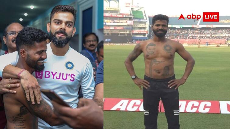 ABP Exclusive: Virat Kohli picture tattooed all over his body, fan Pintu behera dream remained elusive ABP Exclusive: অধরাই রয়ে গেল স্বপ্ন, বিরাট নেতৃত্ব ছাড়তেই ভেঙে পড়েছেন পিন্টু