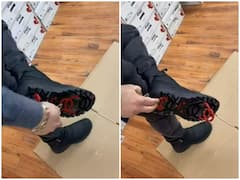 Watch: अब बर्फ पर चलते समय नहीं फिसलेगा कोई, जूता बनाएगा आसानी से पकड़