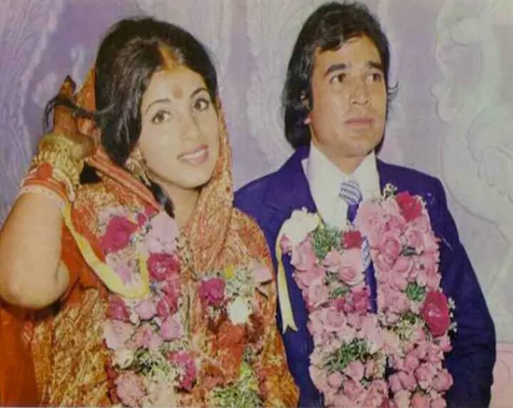 1973 'ਚ ਰਾਜੇਸ਼ ਖੰਨਾ (Rajesh Khanna) ਤੇ ਡਿੰਪਲ ਕਪਾਡੀਆ (Dimple Kapadia) ਨੇ ਵਿਆਹ ਕਰ ਲਿਆ ਸੀ। ਡਿੰਪਲ ਉਸ ਦੌਰਾਨ ਮਹਿਜ਼ 16 ਸਾਨ ਦੀ ਸੀ। ਰਾਜੇਸ਼ ਖੰਨਾ ਦੀ ਬਹੁਤ ਵੱਡੀ ਫੈਨ ਸੀ ਡਿੰਪਲ ਤੇ ਅਜਿਹੇ 'ਚ ਜਦੋਂ ਰਾਜੇਸ਼ ਖੰਨਾ ਨੇ ਡਿੰਪਲ ਨੂੰ ਪ੍ਰਪੋਜ਼ ਕੀਤਾ ਉਹ ਉਨ੍ਹਾਂ ਲਈ ਕਿਸੇ ਸਪਨੇ ਤੋਂ ਘੱਟ ਨਹੀਂ ਸੀ। ਵਿਆਹ ਦੇ 9 ਸਾਲ ਬਾਅਦ ਇਨ੍ਹਾਂ ਦੀ ਜੋੜੀ ਟੁੱਟ ਗਈ ਪਰ ਰਾਜੇਸ਼ ਖੰਨਾ ਦੇ ਆਖਰੀ ਸਮੇਂ 'ਚ ਡਿੰਪ ਉਨ੍ਹਾਂ ਕੋਲ ਮੌਜੂਦ ਸੀ।