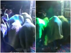 Watch: हाड़ कंपा देने वाली सर्दी भी नहीं रोक पाई इन्हें, लोगों ने DJ पर रजाई ओढ़कर किया जबरदस्त डांस