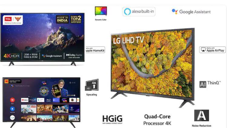 amazon-great-republic-day-sale-best-55-inch-smart-tv-brand-lg-samsung-redmi-55-inch-smart-tv-price-lowest-price-55-inch-smart-tv Amazon Republic Day Sale: সিনেমা হলের অভিজ্ঞতা বাড়িতে, 55 ইঞ্চি 4K টিভিতে দারুণ অফার