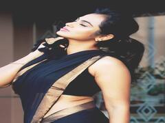 Actress Ramya Pandian: கருப்பு சேலையில் கிறங்கடிக்க வைக்கும்  ரம்யா பாண்டியனின் லேட்டஸ்ட் க்ளிக்ஸ்