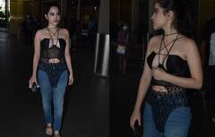 फैशन है या बवाल...Urfi Javed के एयरपोर्ट लुक को देख फैंस ने पूछा उनसे ये सवाल