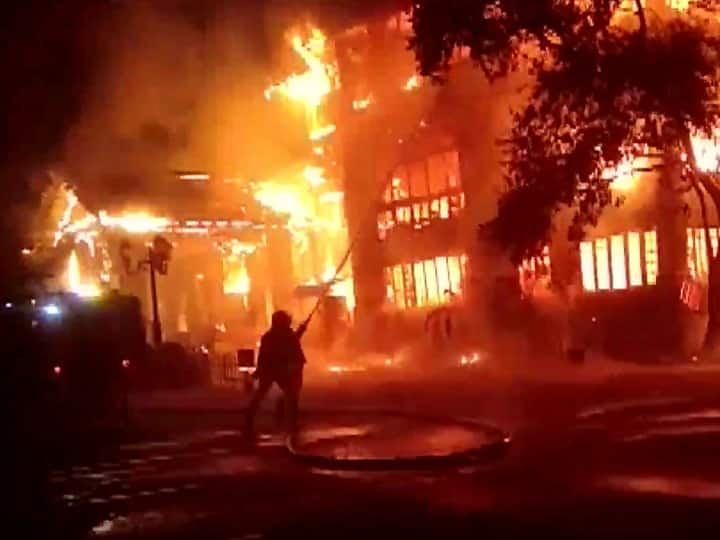 WATCH | Massive Fire Breaks Out At British-Era Secunderabad Club WATCH | Massive Fire Breaks Out At British-Era Secunderabad Club