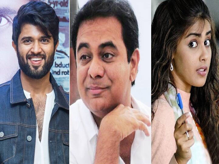 Vijay Devarakonda Nikhil Gopichand malineni supports KTR, calls Elon Musk's Tesla to Hyderabad KTR Tweet: ‘టెస్లాను తెచ్చేద్దాం కేటీఆర్ అన్నా..’ కేటీఆర్‌కు భలే మద్దతు.. విజయ్ దేవరకొండ, జెనీలియా సహా డైరెక్టర్స్ కూడా..