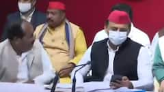 AKhilesh Yadav की मौजूदगी में SP में शामिल हुए दारा सिंह चौहान
