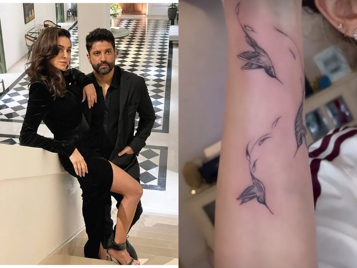 Shibani Dandekar Gets Inked Ahead Of The Wedding With Farhan Akhtar Calls  It Special | Shibani Dandekar New Tattoo: Farhan Akhtar से शादी करने से  पहले शिबानी दांडेकर ने हाथ पर बनवाया