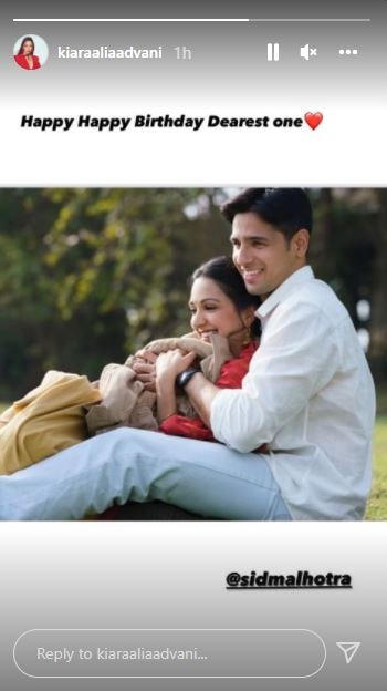 Kiara Advani’s Romantic Birthday Wish For Sidharth Malhotra