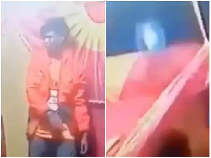 boy weird dance destroys tent decoration funny dance video goes viral over social media Watch: शख्स ने किया ऐसा डांस की उजाड़ दिया पूरा शामीयाना, वीडियो देख नहीं रुकेगी हंसी