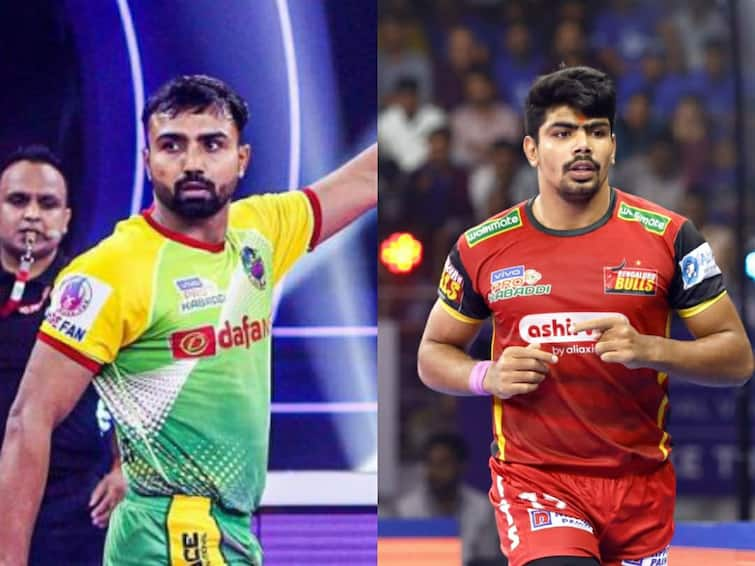 pro kabaddi league season 8 patna pirates vs bengaluru bulls head to head keay players to watch pawan sehrawat prashanth rai monu goyat Pro Kabaddi: प्रो कबड्डी लीग की अंक तालिका में शीर्ष पर पहुंचने के इरादे से बुगलुुरु बुल्स के खिलाफ मैट पर उतरेगी पटना पायरेट्स