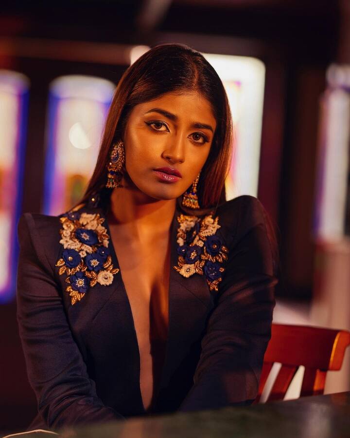 డింపుల్ హయతి రీసెంట్ ఫొటోషూట్ ఇది. (Image courtesy - @Dimple Hayathi/Instagram)