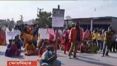 Cooch Behar: ঘুঘুমারিতে মহিলাকে ধর্ষণের অভিযোগ, দোষীদের গ্রেফতারের দাবিতে পুলিশকে লক্ষ্য করে ইটবৃষ্টি| Bangla News