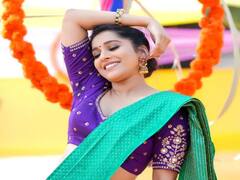 Rashmi Gautam Photos: వయ్యారాల జాబిల్లి ఓణీ కట్టింది.. ఎంతమంది గుండెల్లో గంట మోగుతుందో మరి...