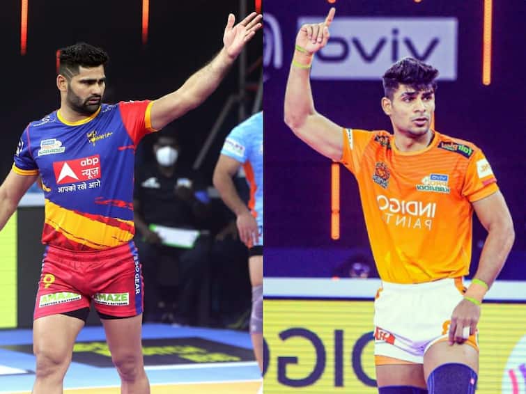 pro kabaddi league season 8 puneri paltan vs up yoddha head to head key players to watch where to watch pardeep narwal nitin tomar Pro Kabaddi: यूपी योद्धा को हराकर जीत की हैट्रिक लगाना चाहेगी पुनेरी पलटन, इन खिलाड़ियों पर होंगी नजरें