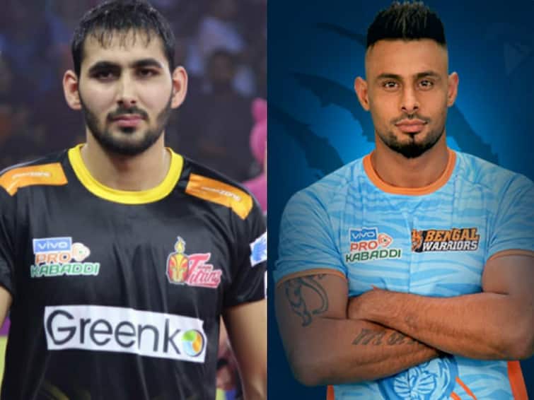 pro kabaddi league season 8 telugu titans vs bengal warriors head to head key players to watch where to watch maninder singh rohit kumar Pro Kabaddi: क्या डिफेंडिंग चैंपियन बंगाल वॉरियर्स को हराकर तेलुगू टाइटंस दर्ज कर पाएगी सीजन की पहली जीत?