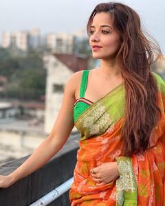 Monalisa Photos: मोनालिसा ने ट्रेडिशनल अवतार में बरपाया कहर, फोटोज देख फैंस ने थामा दिल