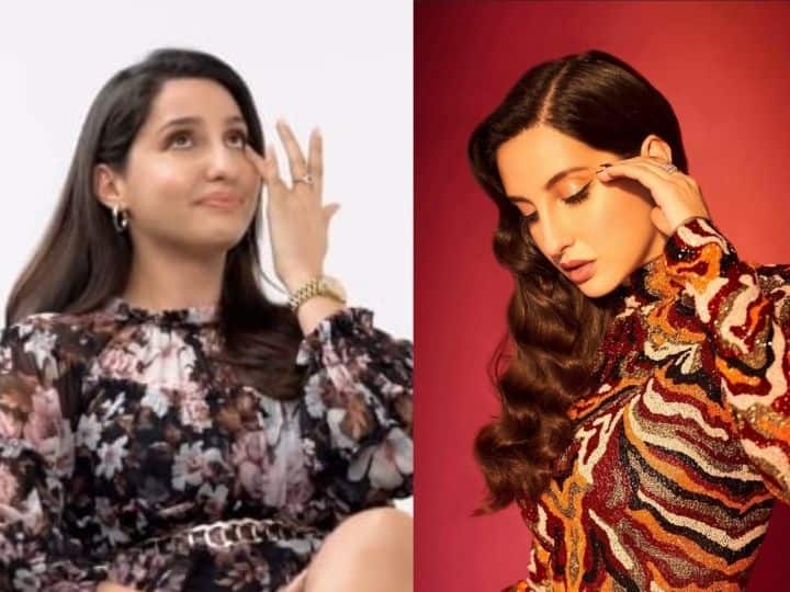 nora fatehi used to get scolded by her mother for dancing in childhood Nora Fatehi : बालपणी डान्स केल्यानं आईचा खाल्ला मार, आज आहे बॉलिवूडची 'डान्सिंग स्टार'