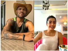 क्रिकेट स्टार Shikhar Dhawan पर भी चढ़ा पुष्पा का खुमार, वायरल रील को देख खिलखिलाकर हंस उठीं Rashmika Mandanna
