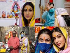 In Pics: फिल्म मचाए बॉक्स ऑफिस पर धमाल, इस मंदिर में दर्शन करने पहुंचीं सारा अली खान