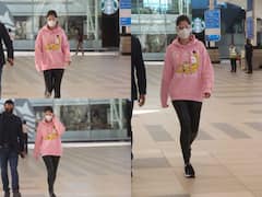 Katrina Kaif Spotted At Airport: Vicky Kaushal के साथ इंदौर में क्वालिटी टाइम स्पेंड करके वापस आईं कैटरीना कैफ, एयरपोर्ट पर दिखा कूल अंदाज