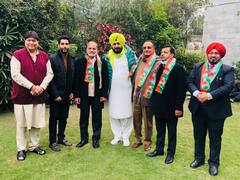 Punjab Election: पटिलाया के पूर्व मेयर विनोद शर्मा कांग्रेस में शामिल, अमरिंदर सिंह के खिलाफ लड़ सकते हैं चुनाव