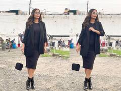 Hina Khan: हिना खानचा बॉसी लूक चर्चेत!