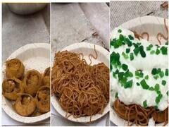 Watch: मार्केट में आया 'चाऊमीन गोलगप्पा', लोगों ने पकड़ा सिर