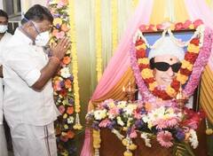 IN PICS | AIADMK Leaders Pay Floral Tribute To Party Founder MGR On His 105th Birth Anniversary